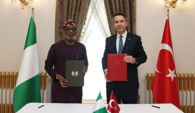 Türkiye ve Nijerya enerji ve madencilik alanında iş birliği anlaşması imzaladı