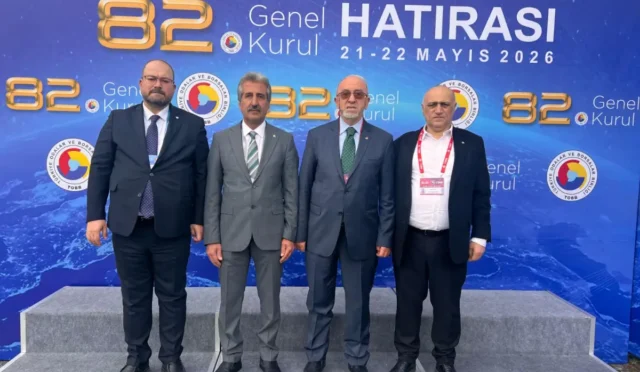 Elazığ Ticaret Borsası heyeti, TOBB Genel Kurulu'na katılarak Elazığ'ın ekonomik potansiyelini görüştü.