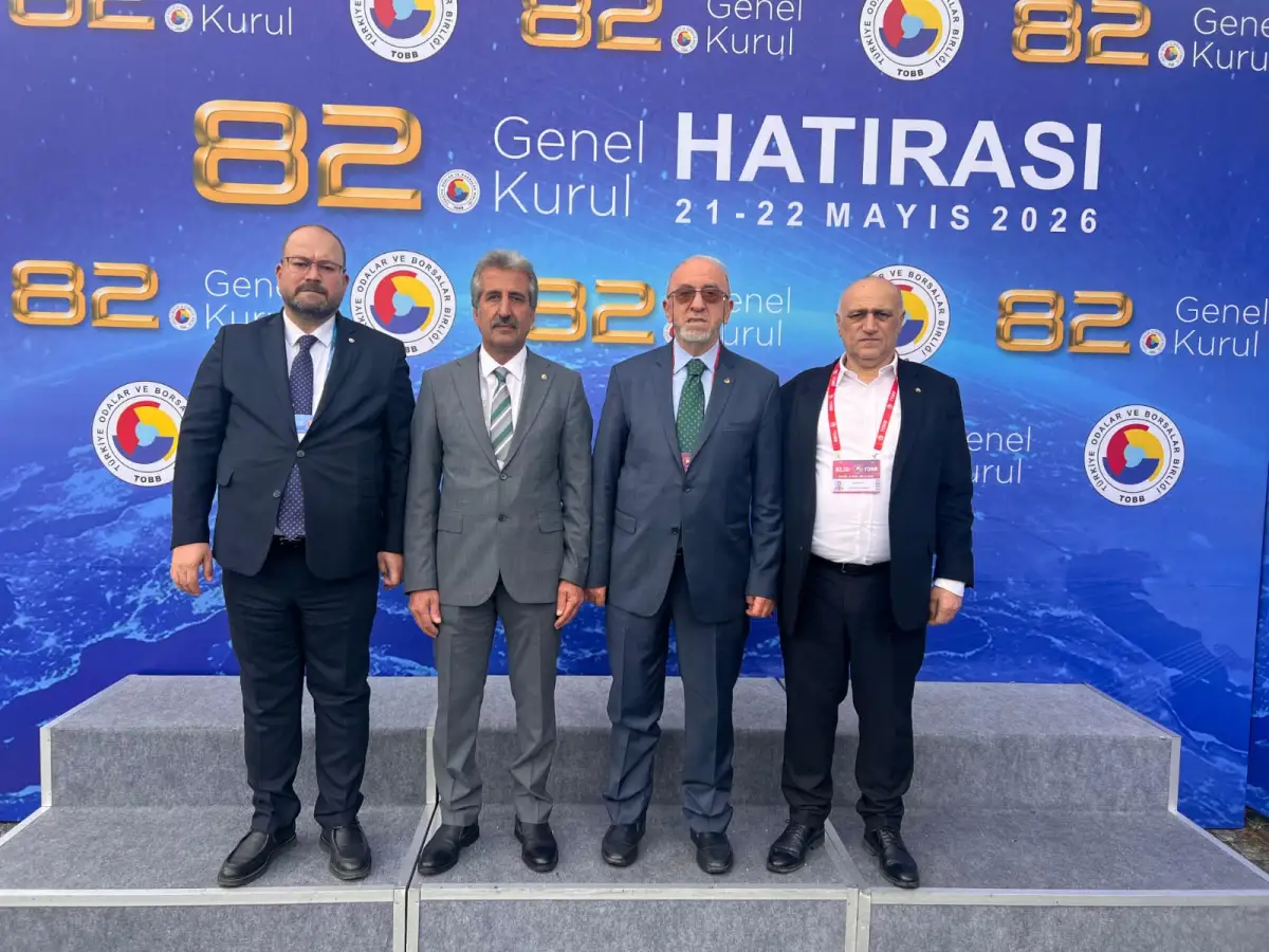 Elazığ Ticaret Borsası Heyeti, TOBB Genel Kurulu’nda Elazığ’ın Ekonomik Potansiyelini Vurguladı