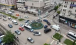 Kırıkkale Ofis Kavşağı'nda trafik akışını rahatlatmak için yapılan yeni düzenleme