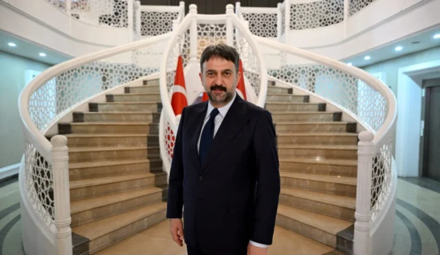Ankara Kent Konseyi Başkanı Halil İbrahim Yılmaz Kurban Bayramı mesajı verirken