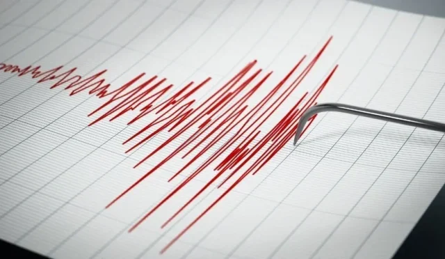Şili'nin kuzeyinde 6.9 büyüklüğünde deprem meydana geldiğini gösteren görsel