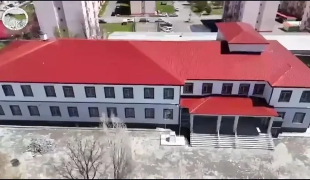 Kars Cumhuriyet Lisesi'nin yeni ve modern binası
