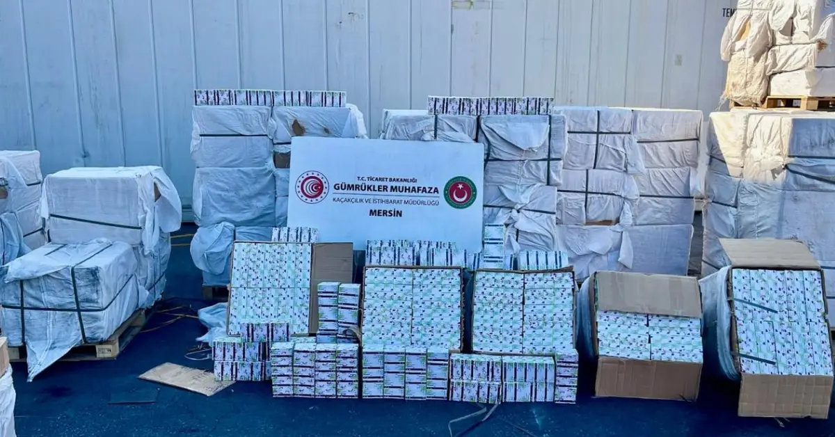 Mersin Limanı’nda Nefes Kesen Operasyon: 5 Milyar Liralık Kaçak İlaç Ele Geçirildi