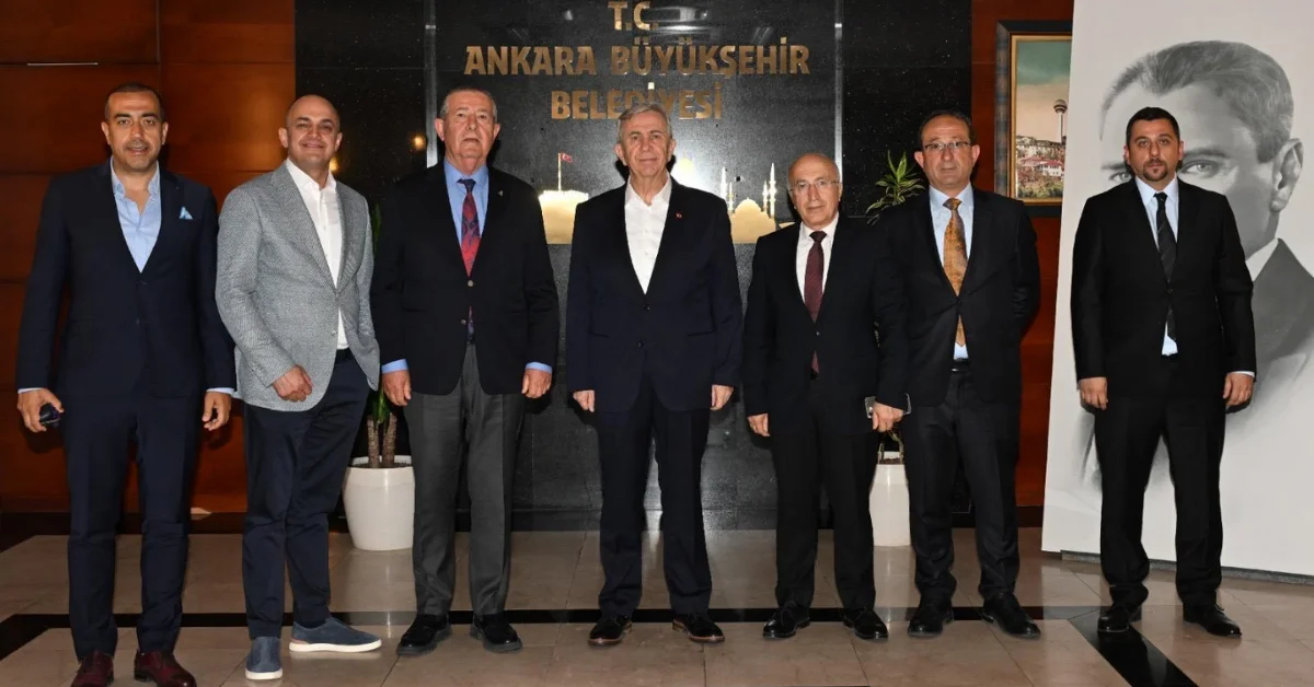Anadolu OSB Yönetiminden Ankara Büyükşehir Belediye Başkanı Mansur Yavaş’a Ziyaret: Üretim, İstihdam ve Kalkınma Odaklı Projeler Masada