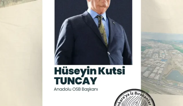 Ankara Kent Konseyi'nde Anadolu Organize Sanayi Bölgesi Başkanı Hüseyin Kutsi Tuncay'ın konuşmasından bir kesit