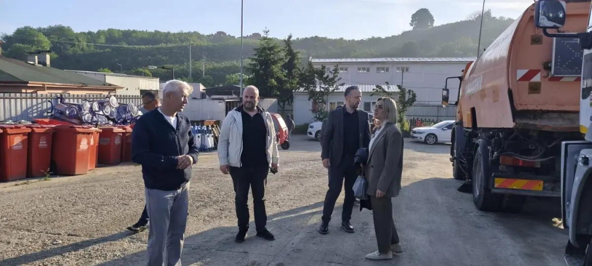 Akçakoca’da Yeni Başkan Alev Ünal Göreve Başladı: İlk Ziyaret Temizlik İşleri Müdürlüğü’ne