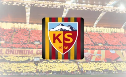 TFF Tahkim Kurulu binası önünde Kayserispor logosu