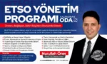 Nurullah Öner, Elazığ Ticaret ve Sanayi Odası için ekonomik dönüşüm vizyonunu açıkladı.