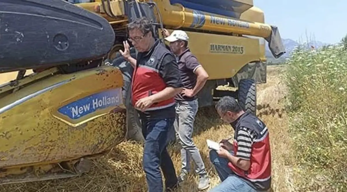Serik’te Hasat Güvenliği: Biçerdöver Denetimleri Ürün Kayıplarını Önlemeyi Hedefliyor