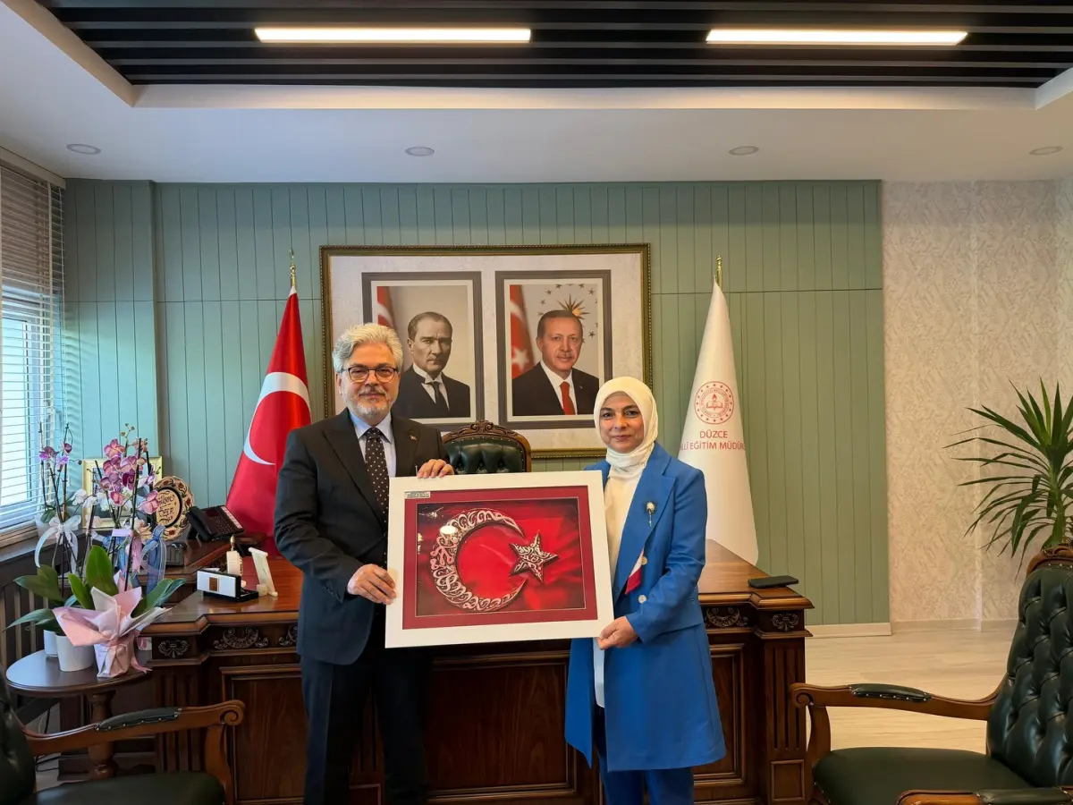Milli Eğitim Bakan Yardımcısı Ömer Faruk Yelkenci Düzce’de Eğitim Yatırımlarını İnceledi