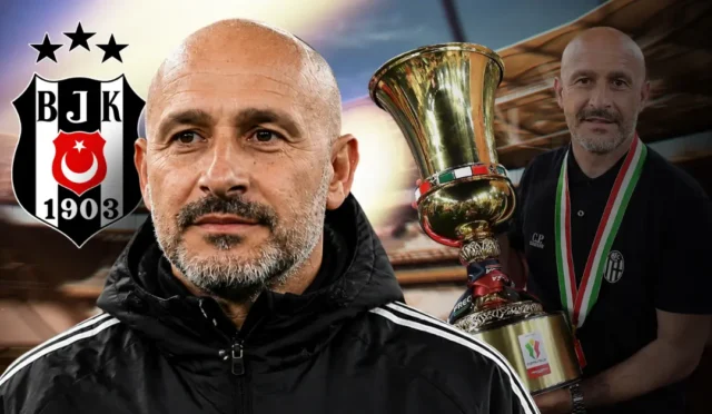 Beşiktaş'ın yeni teknik direktörü Vincenzo Italiano'nun fotoğrafı