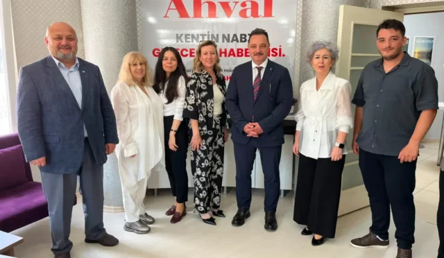 TİMBİR heyeti, Edirne Ahval'in 10. yıl dönümü dolayısıyla bir ziyarette bulundu.