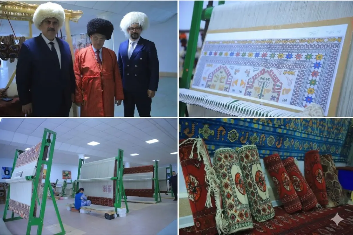 Türkmen Halıları Buhara’da Türk Dünyasının Ortak Mirası Olarak Tanıtıldı