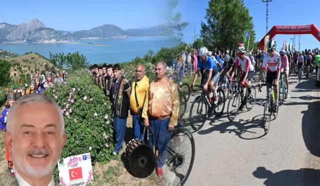 Isparta Uluslararası Gül Festivali kapsamında Eğirdir'de düzenlenen etkinliklerden genel görünüm