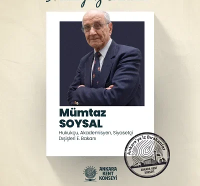 Prof. Dr. Mümtaz Soysal'ın Ankara Kent Konseyi'ndeki anma etkinliğinden bir kesit