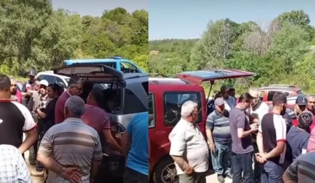 Uşak'ta madencilik incelemesi yapan TÜMAD Madencilik firması hakkında köylülerin tepkisi.