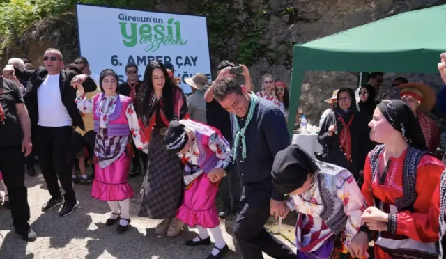 Giresun Gastronomi Festivali'nde yöresel lezzetler ve çay hasadı tanıtılıyor.