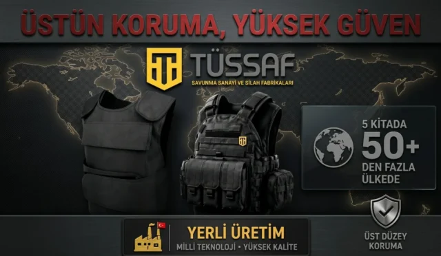 Teoman Yıldırım, Tüssaf Savunma'nın bor karbür ile ürettiği balistik plakaların NATO standartlarının üzerine çıktığını belirtti.