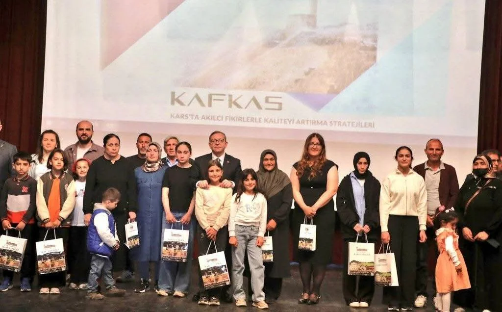 Kars’ta Okuma Kültürü Zirveye Taşıdı: KAFKAS Projesi Başarı Ödülleri Sahiplerini Buldu