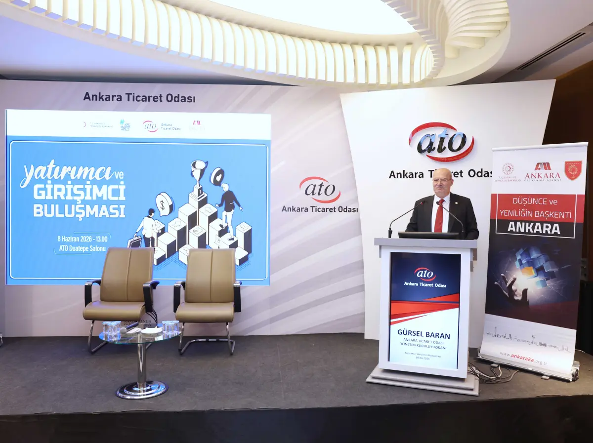 Ankara Ticaret Odası Başkanı Baran: Girişimcinin Başarısı İçin Yatırımcıyla Buluşması Şart