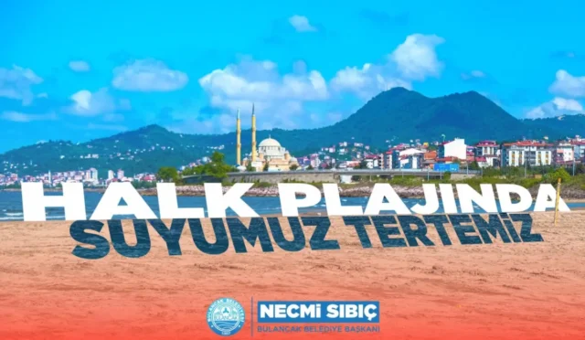 Giresun Bulancak plajlarında deniz suyu analiz sonuçlarının temiz çıkması