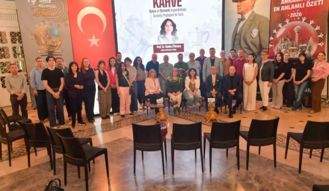 Ankara Kent Konseyi'nde kahvenin Osmanlı ve İtalya arasındaki kültürel yolculuğunu anlatan etkinlik