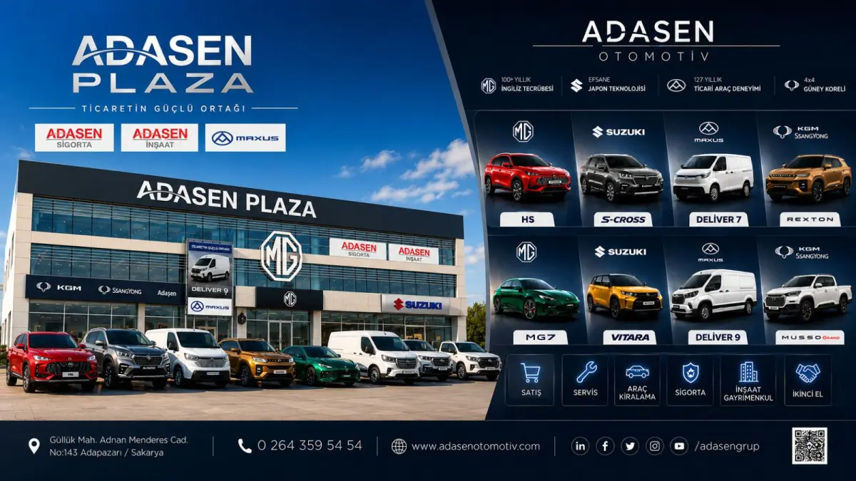 Bolu’da Otomobil Tutkunlarına Özel: Adaşen Otomotiv’den KGM ve MG Test Sürüşü Etkinliği