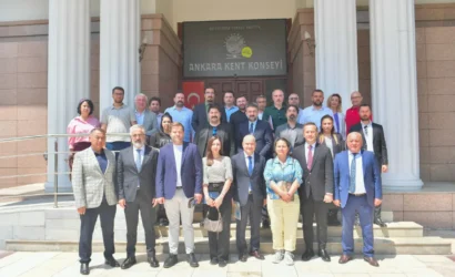 Ankara Akıllı Şehirler Zirvesi hazırlık toplantısı katılımcıları