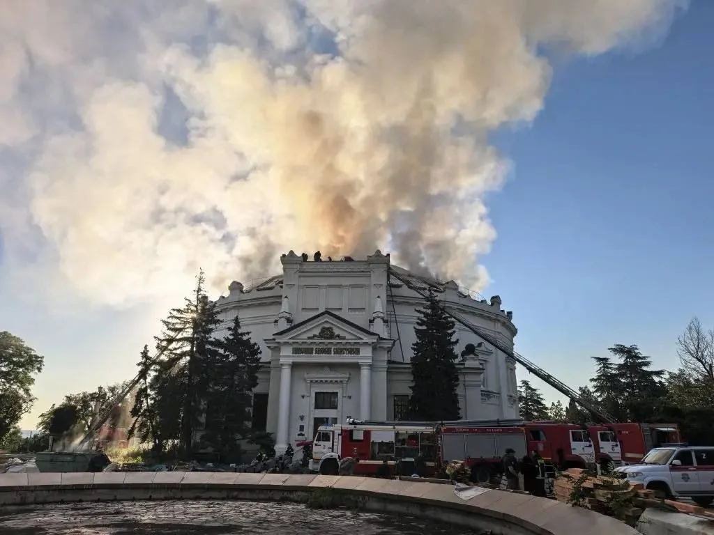 Kırım’da Tarihi Panorama İHA Saldırısıyla Kül Oldu: Sevastopol Savunması’nın Değerli Eseri Zarar Gördü