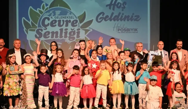 Karadeniz Ereğli'de düzenlenen Çevre Haftası Şenliği'nden genel görünüm