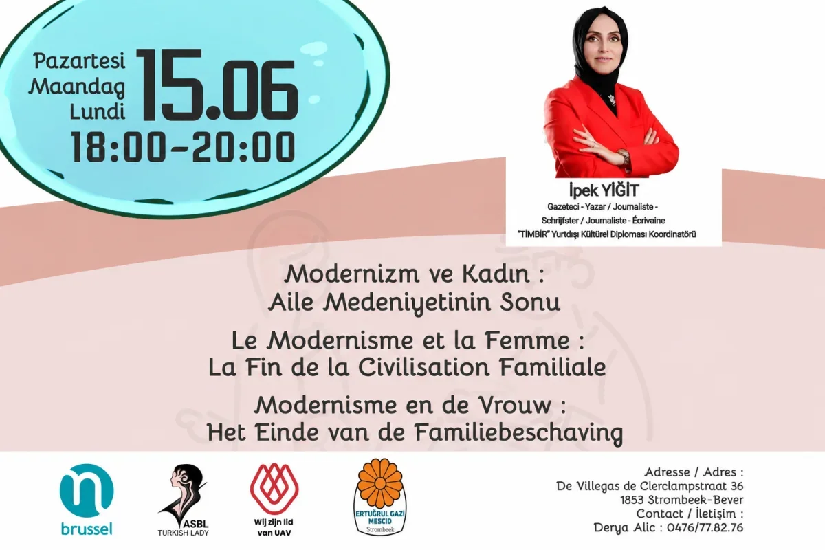 Belçika’da ‘Modernizm ve Kadın’ Konferansı: Aile Yapısı ve Toplumdaki Rolü Masaya Yatırılıyor