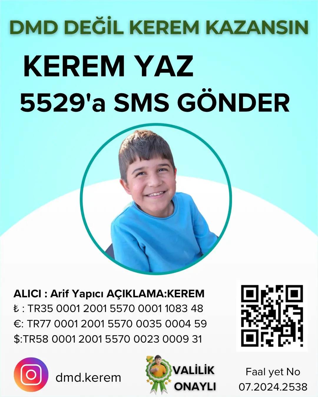 Kerem’in DMD Mücadelesinde Zaman Daralıyor: Umut Kampanyasına Destek Çağrısı