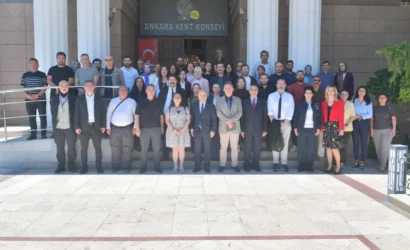 Ankara Kent Konseyi'nde Akıllı Şehirlere yönelik düzenlenen teknik eğitim programından genel görünüm