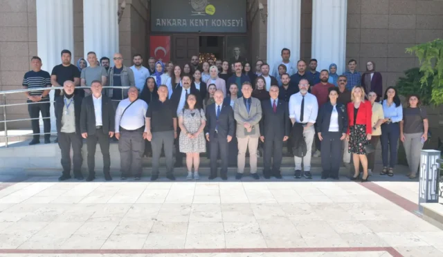Ankara Kent Konseyi'nde Akıllı Şehirlere yönelik düzenlenen teknik eğitim programından genel görünüm