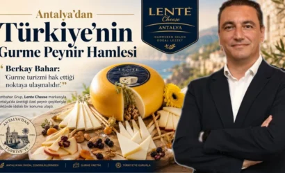 Antalya'da Lente Cheese fabrikasında gurme peynir üretimi