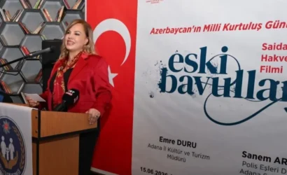 Sanem Arıkan'ın konuşmasından bir kesit, Türkiye ve Azerbaycan kardeşliğini vurguluyor.
