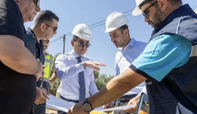 Manavgat'ta devam eden doğalgaz altyapı çalışmaları