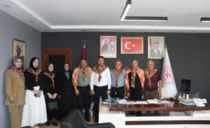 Kırıkkale'de Yörük Türkmen şenliği hazırlıkları kapsamında dernek üyeleri ve il müdürü bir araya geldi.