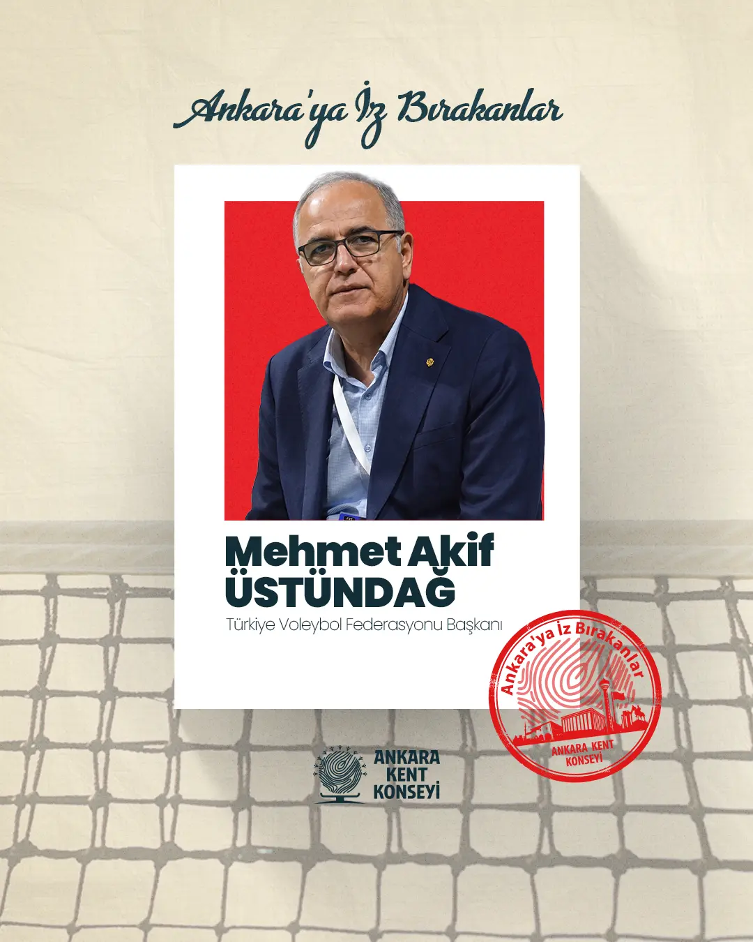 Mehmet Akif Üstündağ: Voleybolun Başarılı Lideri, Ankara Kent Konseyi’nin Konuğu Oldu