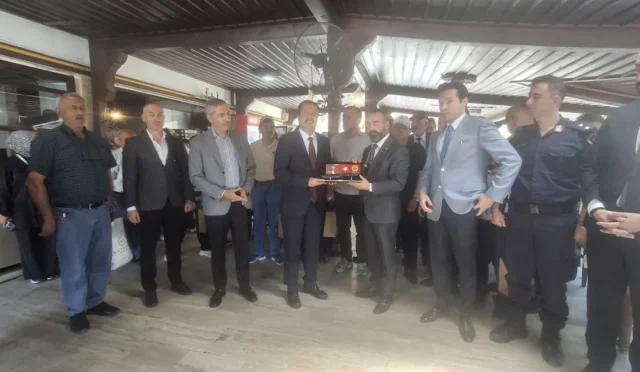 Beypazarı'nda Babalar Günü'nde şehit aileleri ve gazilerin katıldığı anlamlı buluşma etkinliği