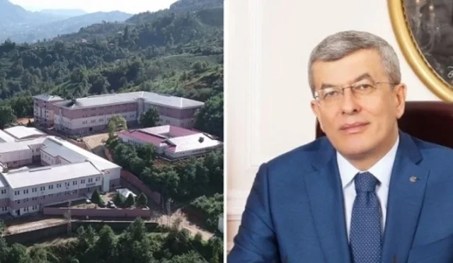 Rize Personel Eğitim Merkezi'nin Kenan İpek'in adının verildiği törenden bir görünüm