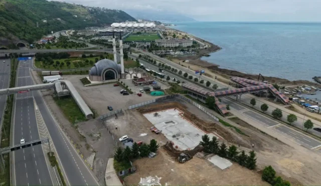 Trabzon Beşirli'de inşa edilecek çocuk külliyesinin maket görseli