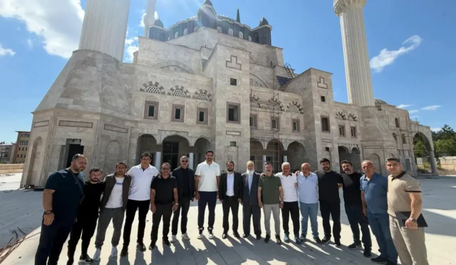 Sivas Merkez Cami Külliyesi'nde oluşturulacak güreş salonu projesi