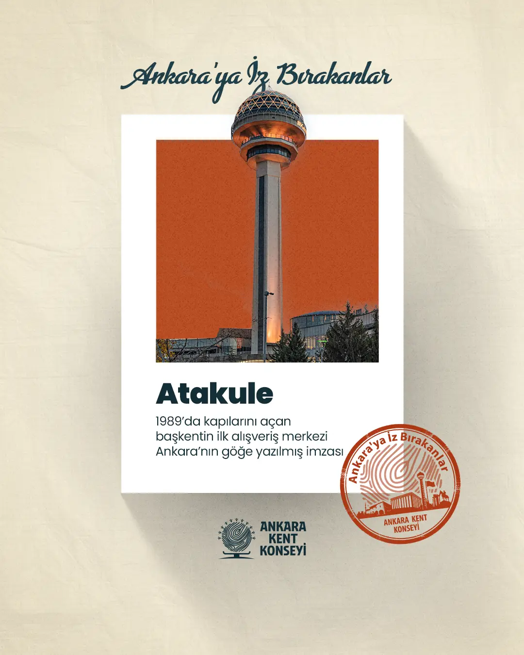 Ankara’nın Kalbindeki İkon: Atakule, Başkentin Hafızasına Konuk Oldu