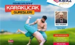 Yeşilyurt 28. Kiraz Festivali kapsamında düzenlenen karakucak güreşleri etkinliği