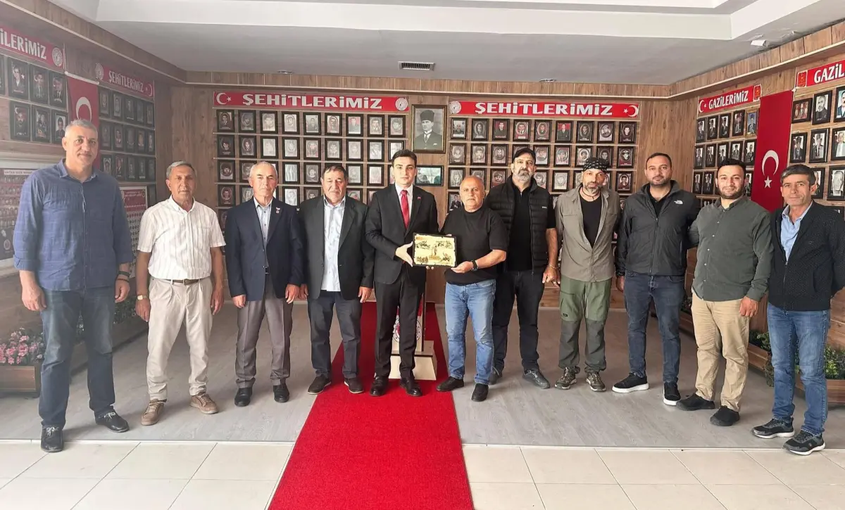 Kars Şehit ve Gaziler Derneği’nden Vali Yardımcısı Hayrettin Buğra Güzel’e Veda ve Teşekkür