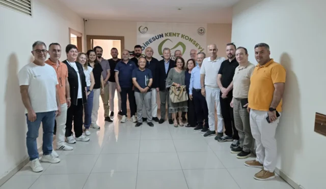 Giresun Kent Konseyi toplantısı ve vizyon projeleri