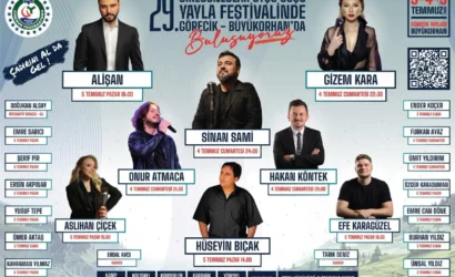 Bursa Giresunlular Otçu Göçü Yayla Festivali'nde buluşan kalabalık