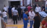 İskenderun Devlet Hastanesi'nde asansör arızası sonrası inceleme yapan yetkililer